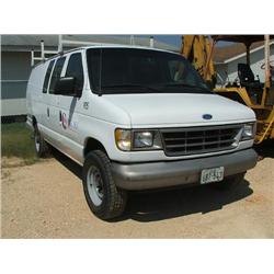 1995 FORD 1 TON CARGO VAN (CISD)