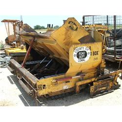 1989 PUCKETT BROS. ASPHALT LAYDOWN MACHINE (COUNTY OF COMAL)
