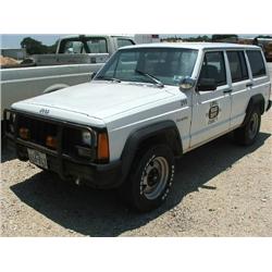 1992 JEEP CHEROKEE SPORT UTILITY VEHICLE (COUNTY OF COMAL)