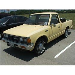 1985 NISSAN PICKUP/STANDARD/GAS (COUNTY OF COMAL-SEIZED)