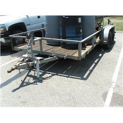 16' 2004 HOMEMADE UTITLIY TRAILER/TANDEM AXLE (COUNTY OF COMAL-SEIZED)
