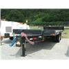 Image 1 : 1998 24' National Tilt Bed Trailer/Pin Pull/Tandem Axle.