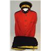 Image 1 : #8  WW2 KINGS CROWN RCMP PEAKED CAP UNIFORM SET