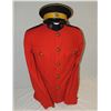 Image 2 : #8  WW2 KINGS CROWN RCMP PEAKED CAP UNIFORM SET