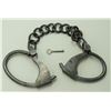 Image 1 : #12 TOWERS DOUBLE LOCK HANDCUFFS W/ KEY 1800'S