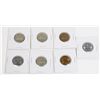 Image 1 : #27 7 1940 TO 1945 CANADA 5 CENT COINS WW2 INC.