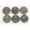 Image 2 : #28 6 CANADA VOYAGEUR DOLLARS 1968 TO 1973
