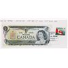 Image 1 : #36 1973  CANADA $1 ONE DOLLAR BILL LAST DAY ISSUE