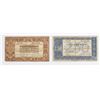 Image 1 : #46 1938 DUTCH NETHERLANDS 1 + 2.5 GULDEN  NOTE