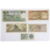 Image 2 : #49 LOT 5 ASSORTED FOREIGN CURRENCY PAPER MONEY