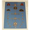 Image 1 : #53  CANADIAN CUSTOMS LOT OF 30 CAP BADGE INSIGNIA
