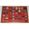 Image 1 : #59 ALBERTA POLICE SHOULDER PATCHES 48 FRAMED LOT