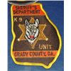 Image 10 : #64 UNITED STATES K-9 DOG POLICE FRAME 28  PATCHES