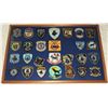 Image 1 : #64 UNITED STATES K-9 DOG POLICE FRAME 28  PATCHES