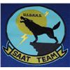 Image 2 : #64 UNITED STATES K-9 DOG POLICE FRAME 28  PATCHES