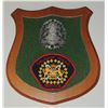 Image 1 : #65 CALGARY POLICE BADGE + PATCH ON FRAME