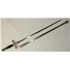 Image 1 : #69 ANTIQUE KNIGHTS OF COLUMBUS SWORD ENGRAVED