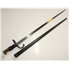 Image 1 : #74 FRENCH GRAS SWORD BAYONET W/ SCABBARD MARKED