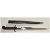 Image 1 : #77 WW1 1914 SWEDISH MAUSER BAYONET W/SCABBARD