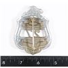 Image 2 : #131 ONTARIO WATERLOO POLICE 27 SHIELD BADGE