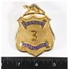 Image 1 : #151 QUEBEC FORESTVILLE POLICE 3 SHIELD BADGE