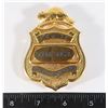 Image 1 : #167 P.E.I. CHARLOTTETOWN POLICE CONSTABLE SHIELD