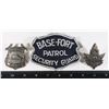 Image 1 : #191 CANADIAN BASE-FORT GUARD PATROL INSIGNIA LOT
