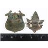 Image 2 : #191 CANADIAN BASE-FORT GUARD PATROL INSIGNIA LOT