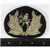 Image 1 : #192 SCOTTISH OFFICERS EMBROIDERED CLOTH CAP BADGE