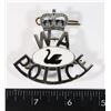 Image 1 : #195 WESTERN AUSTRALIA POLICE CAP BADGE MARKED