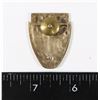 Image 2 : #202 FRENCH POLICE CAP BADGE INSIGNIA 1950 TO 70S
