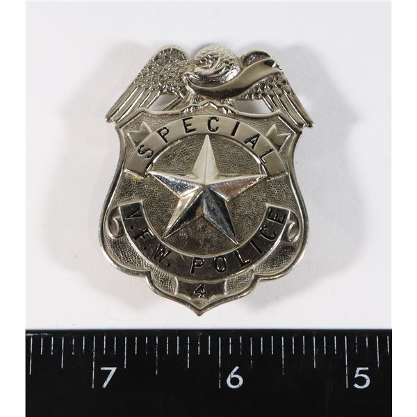#217 UNITED STATES SPECIAL V.F.W. POLICE 4 SHIELD