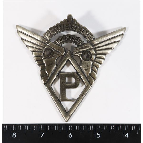 #220 UNITED STATES HOLLYWOOD POWERLINE BADGE