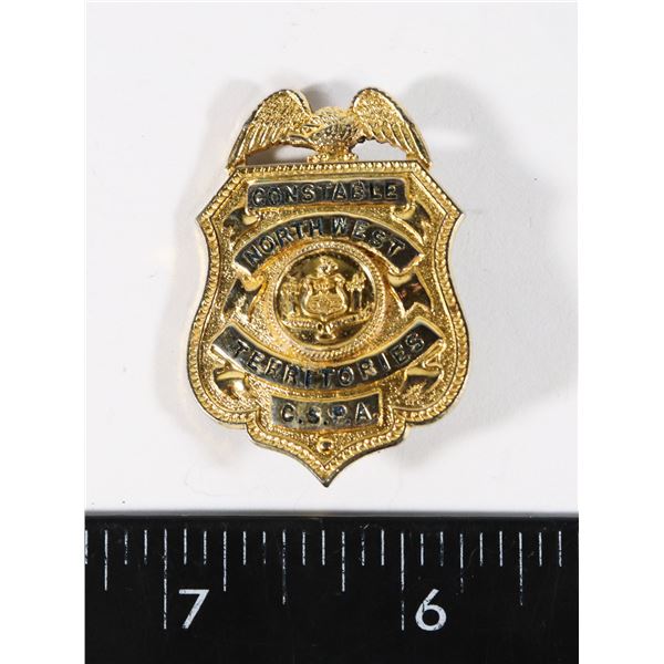 #221 CONSTABLE C.S.P.A. NORTHWST TERRITORIES BADGE