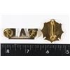 Image 2 : #222 LOT OF 2 INSIGNIA SECURITY OFFICER + SHOULDER