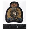 Image 1 : #229 RCMP EMBROIDERED CAP BADGE VARIATION 1950'S