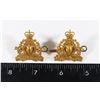 Image 1 : #237  RCMP COLLAR BADGE SET QEII PAIR