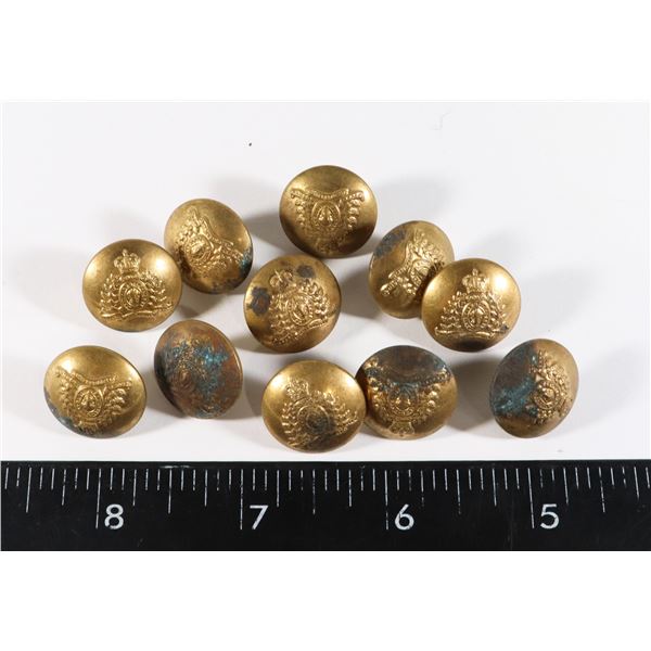 #241 ROYAL CANADIAN MOUNTED POLICE 1960'S BUTTONS