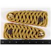 Image 1 : #246 RCMP HIGH RANK GOLD CORD SHOULDER BOARDS