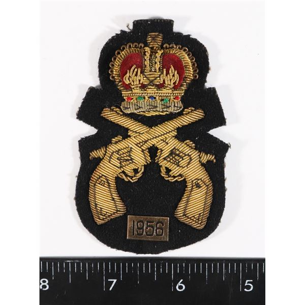 #251 1956 RCMP CROSSED REVOLVERS MARKSMAN BADGE