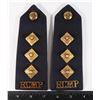 Image 1 : #265 KINGS CROWN RCMP SHOULDER TITLES ON  BOARDS