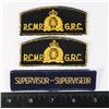Image 1 : #269  RCMP GRC PATCH PAIR AND SUPERVISOR INSIGNIA