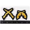 Image 1 : #272 RCMP CROSSED PISTOLS MARKSMAN PATCH SET