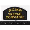 Image 1 : #276 R.C.M.P. RCMP SPECIAL CONSTABLE CLOTH BADGE