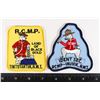 Image 1 : #284 RCMP NORTH WEST TERRITORIES PATCH PAIR