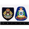 Image 1 : #306 BERMUDA AND QUEENSLAND POLICE PATCH PAIR