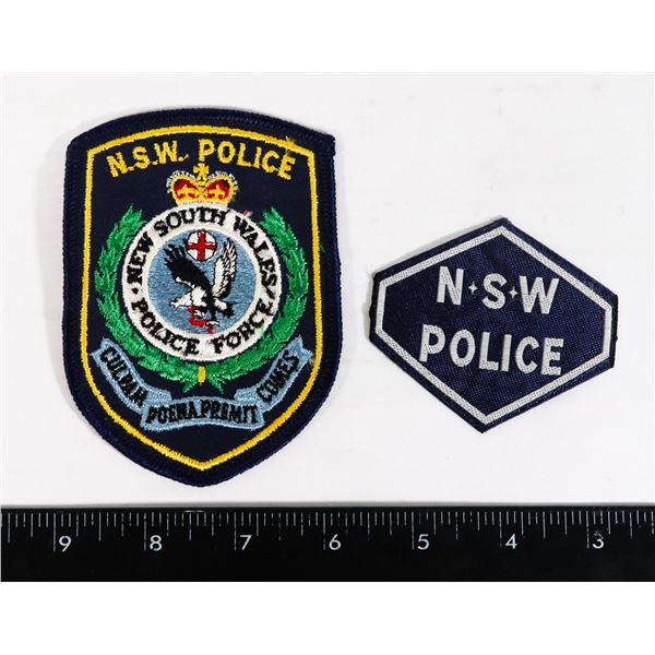 #307 AUSTRALIAN NEW SOUTH WALES POLICE PATCHES