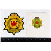 Image 1 : #308 2 CANADA CORRECTIONAL SERVICE LARGE CRESTS