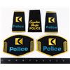 Image 1 : #316 5 CANADIAN RAILWAY POLICE PATCHES INSIGNIA