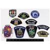 Image 1 : #319 10 BRITISH COLUMBIA CANADA POLICE PATCHES INC